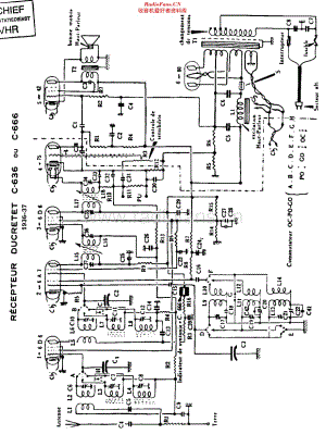 Ducretet_C636维修电路原理图.pdf