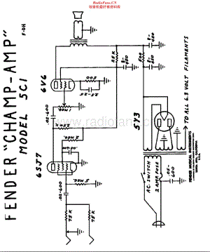 Fender_5C1维修电路原理图.pdf