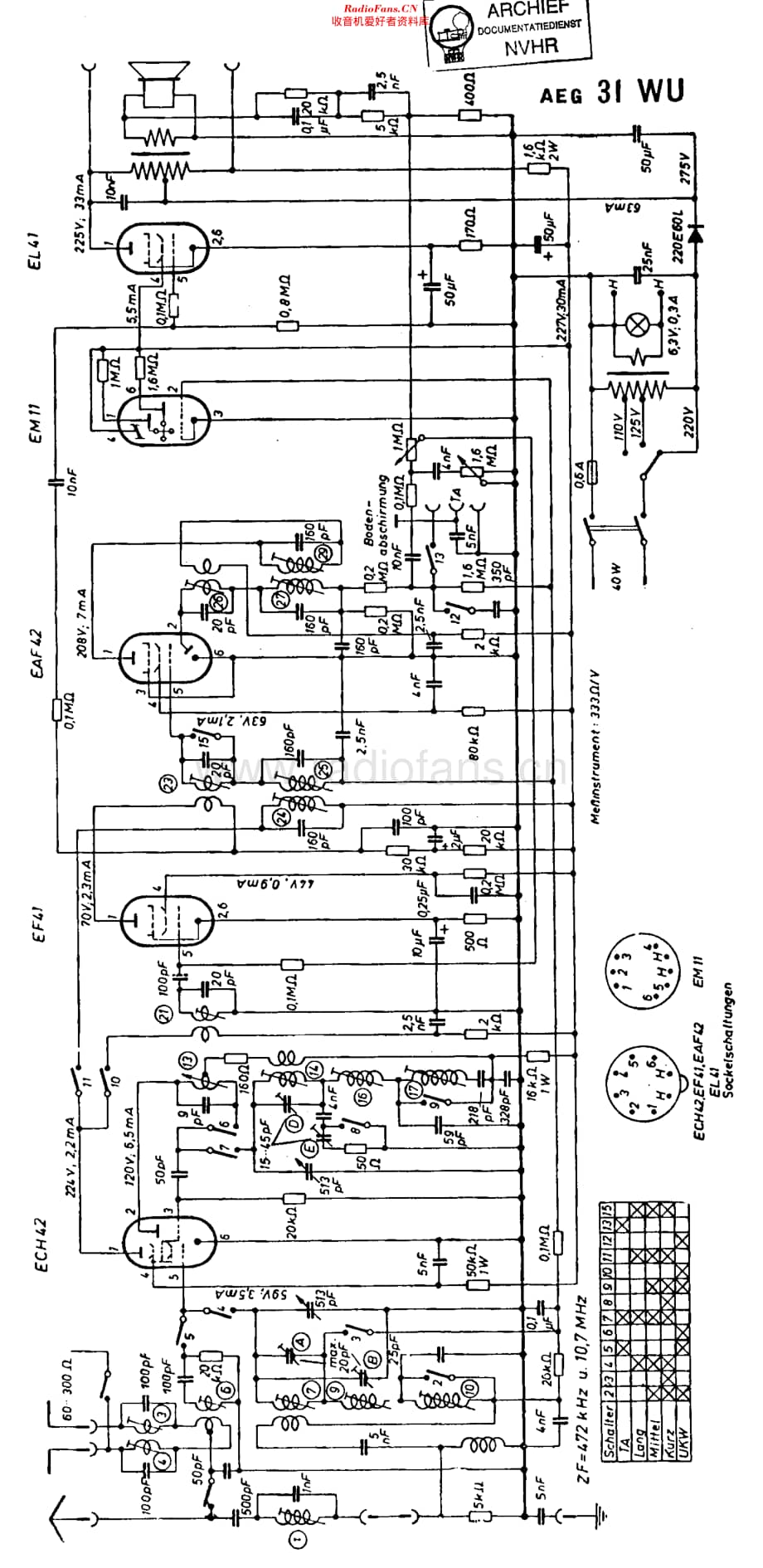 AEG_31WU维修电路原理图.pdf_第1页