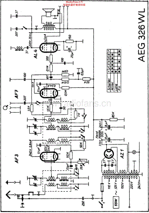 AEG_326W维修电路原理图.pdf