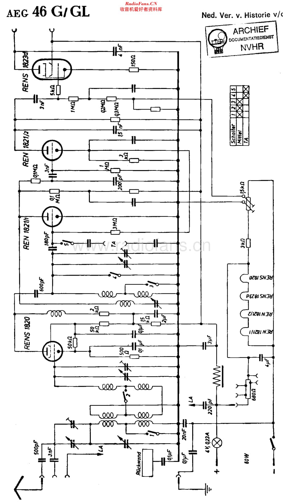 AEG_46GL维修电路原理图.pdf_第1页