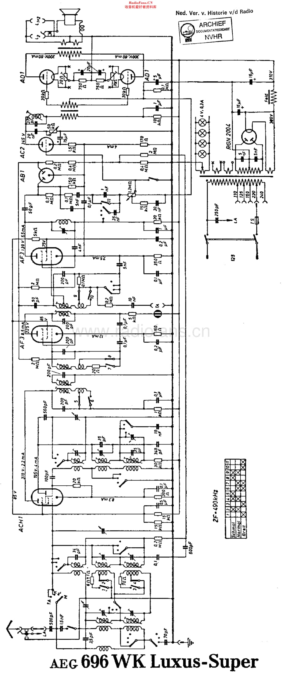 AEG_696WK维修电路原理图.pdf_第1页