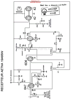 Aetna_19A66W维修电路原理图.pdf