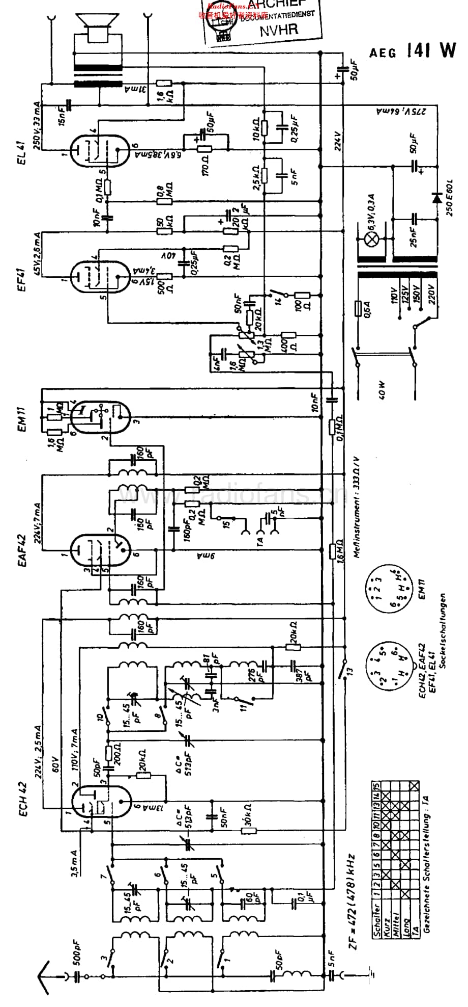 AEG_141W维修电路原理图.pdf_第1页