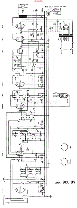 AGA_2035UV维修电路原理图.pdf