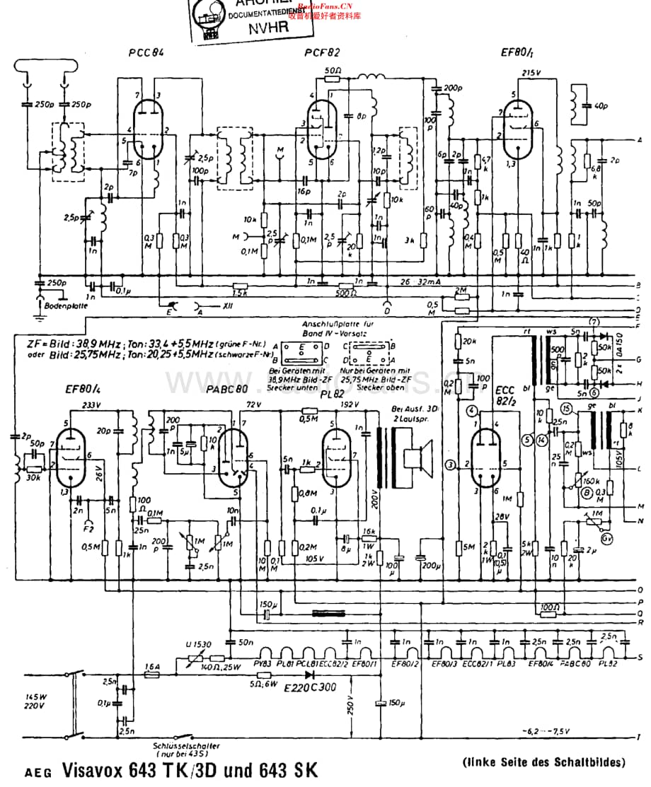 AEG_FE643TK维修电路原理图.pdf_第1页