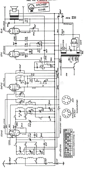 AEG_231维修电路原理图.pdf