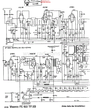 AEG_FE653TF维修电路原理图.pdf