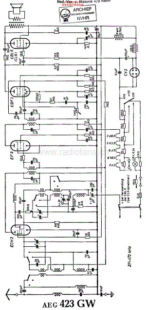 AEG_423GW维修电路原理图.pdf