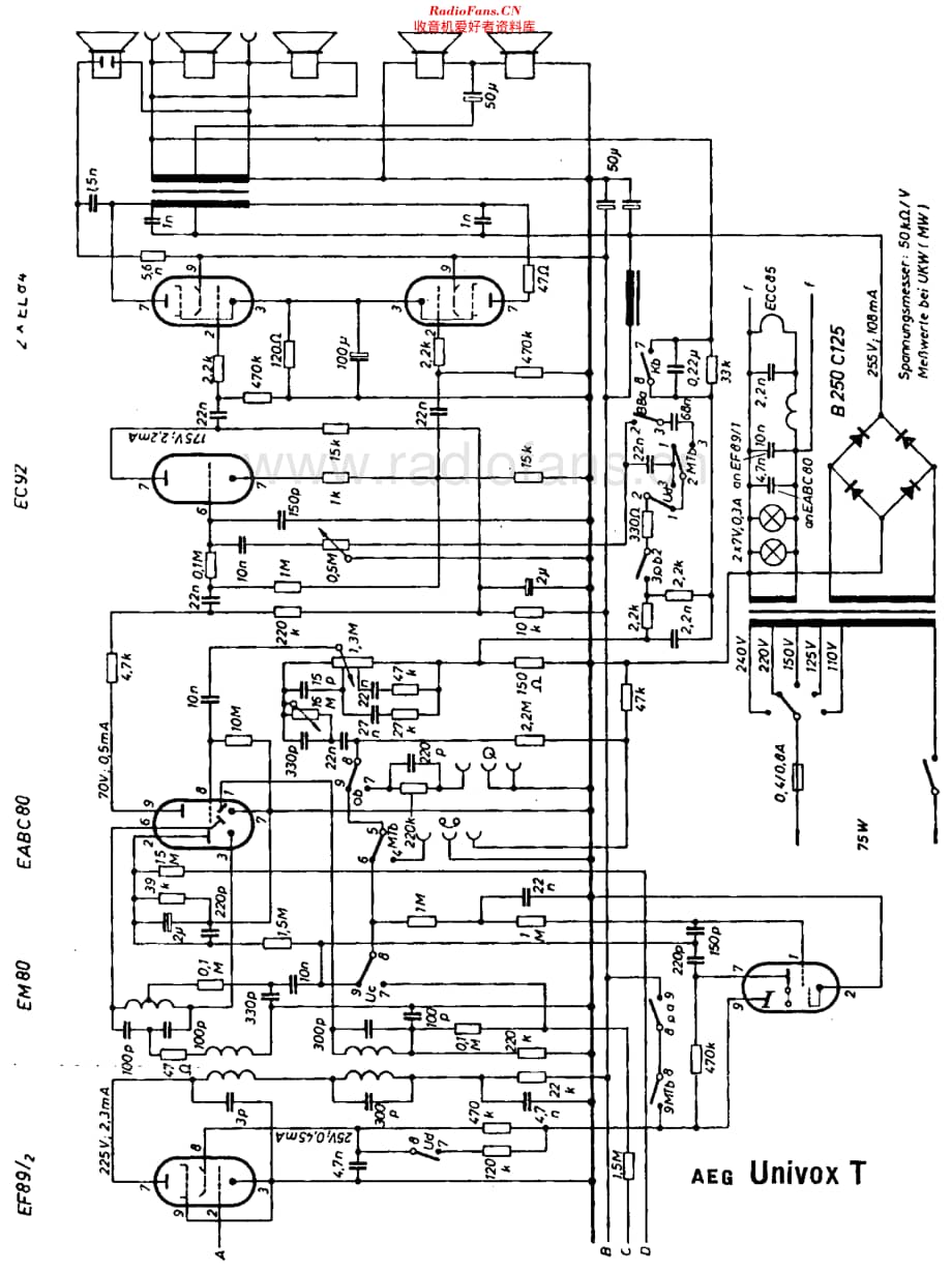 AEG_UnivoxT维修电路原理图.pdf_第2页