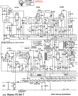 AEG_FE643T维修电路原理图.pdf