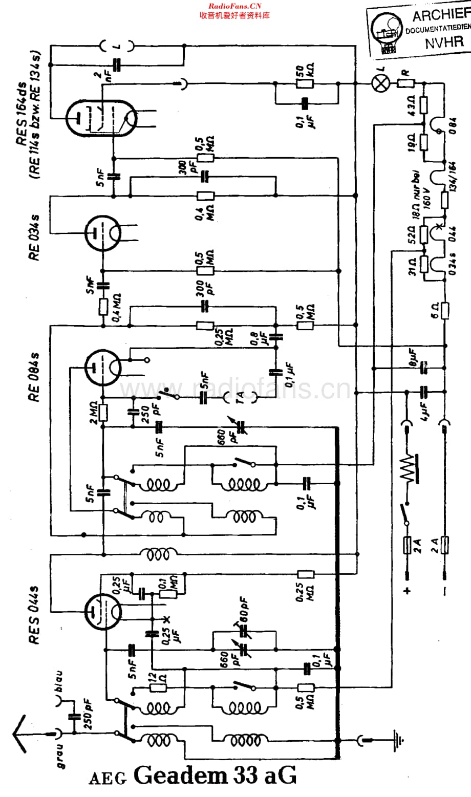 AEG_33ag维修电路原理图.pdf_第1页