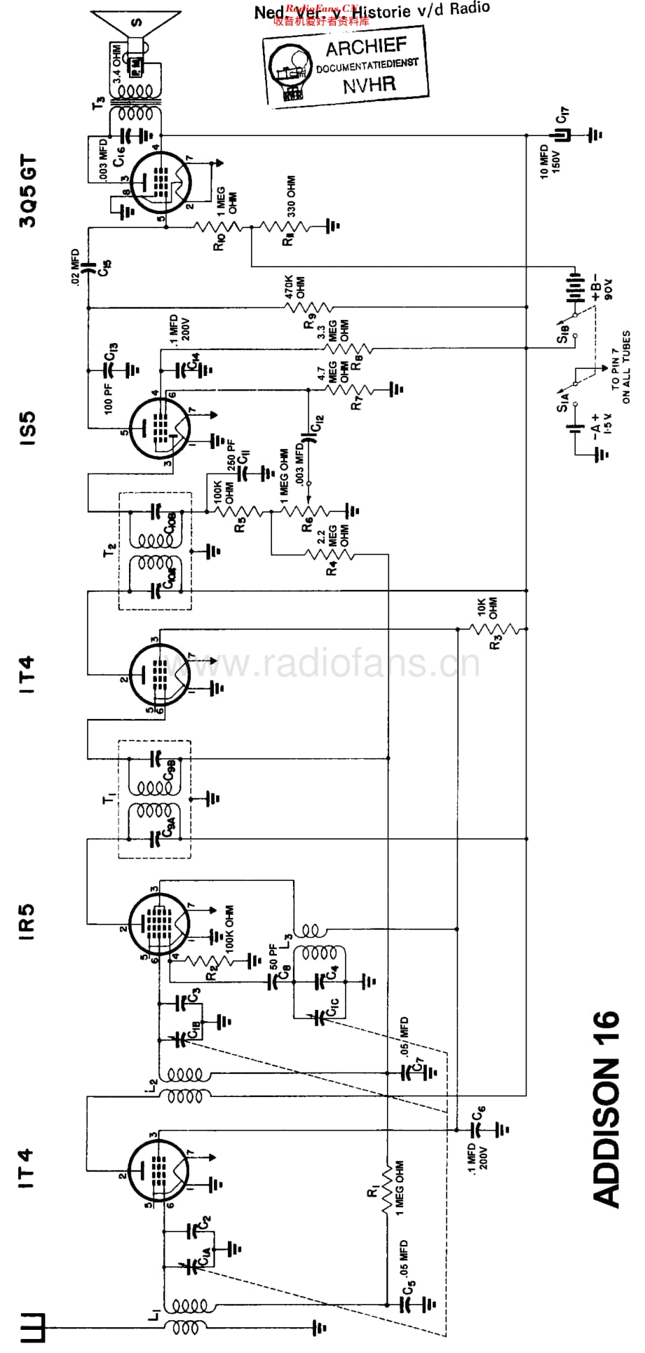 Addison_16维修电路原理图.pdf_第1页