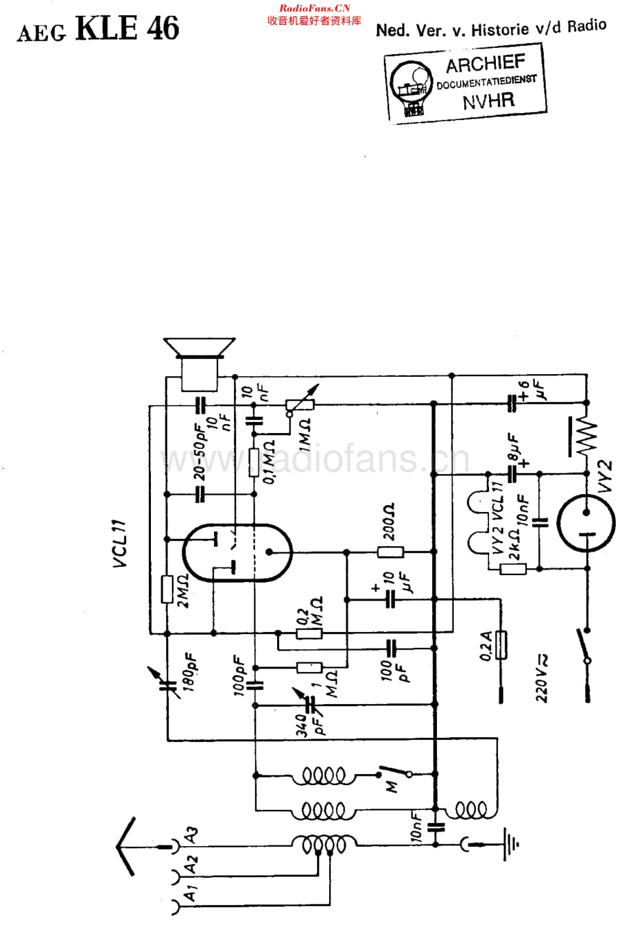 AEG_KLE46维修电路原理图.pdf_第1页
