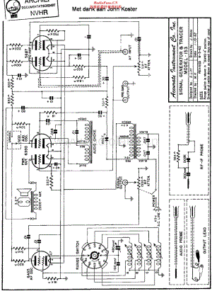 AccurateInstrument_153维修电路原理图.pdf
