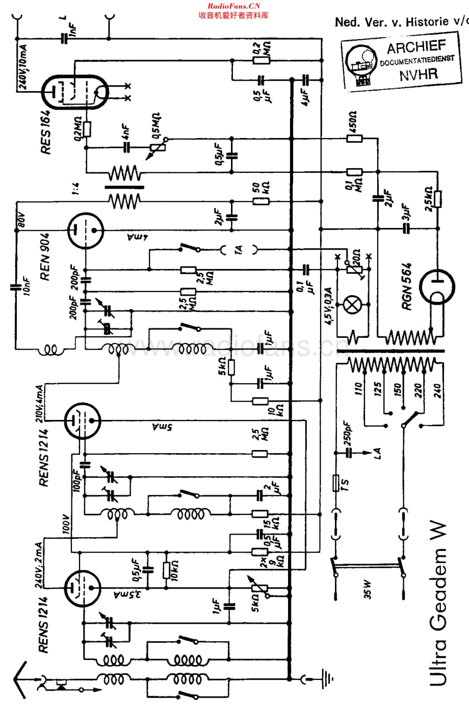 AEG_UltraW维修电路原理图.pdf_第1页