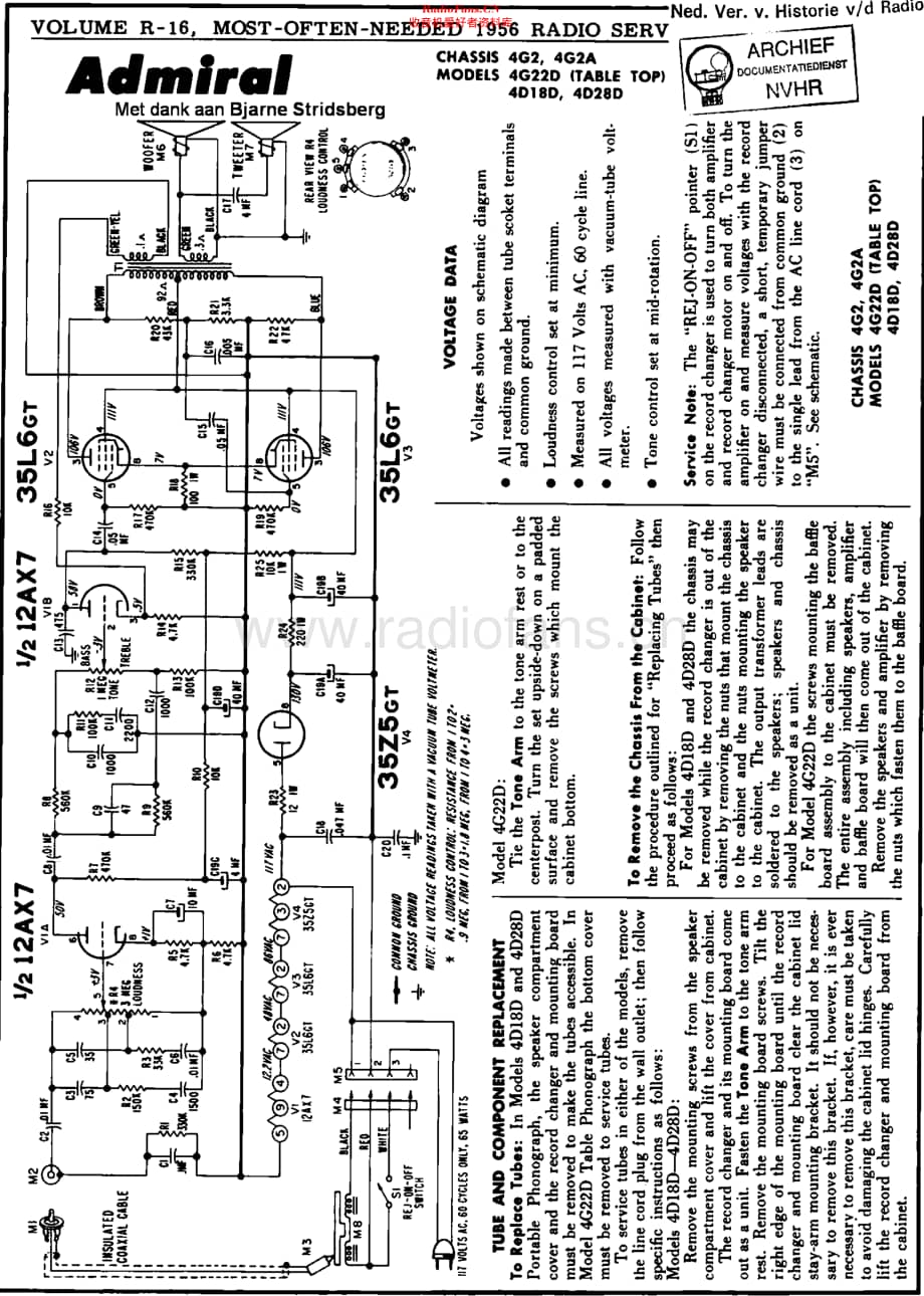 Admiral_4G22D维修电路原理图.pdf_第1页