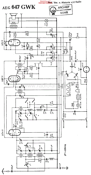 AEG_647GWK维修电路原理图.pdf