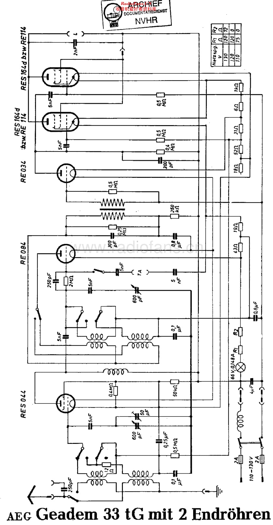 AEG_33tG维修电路原理图.pdf_第2页