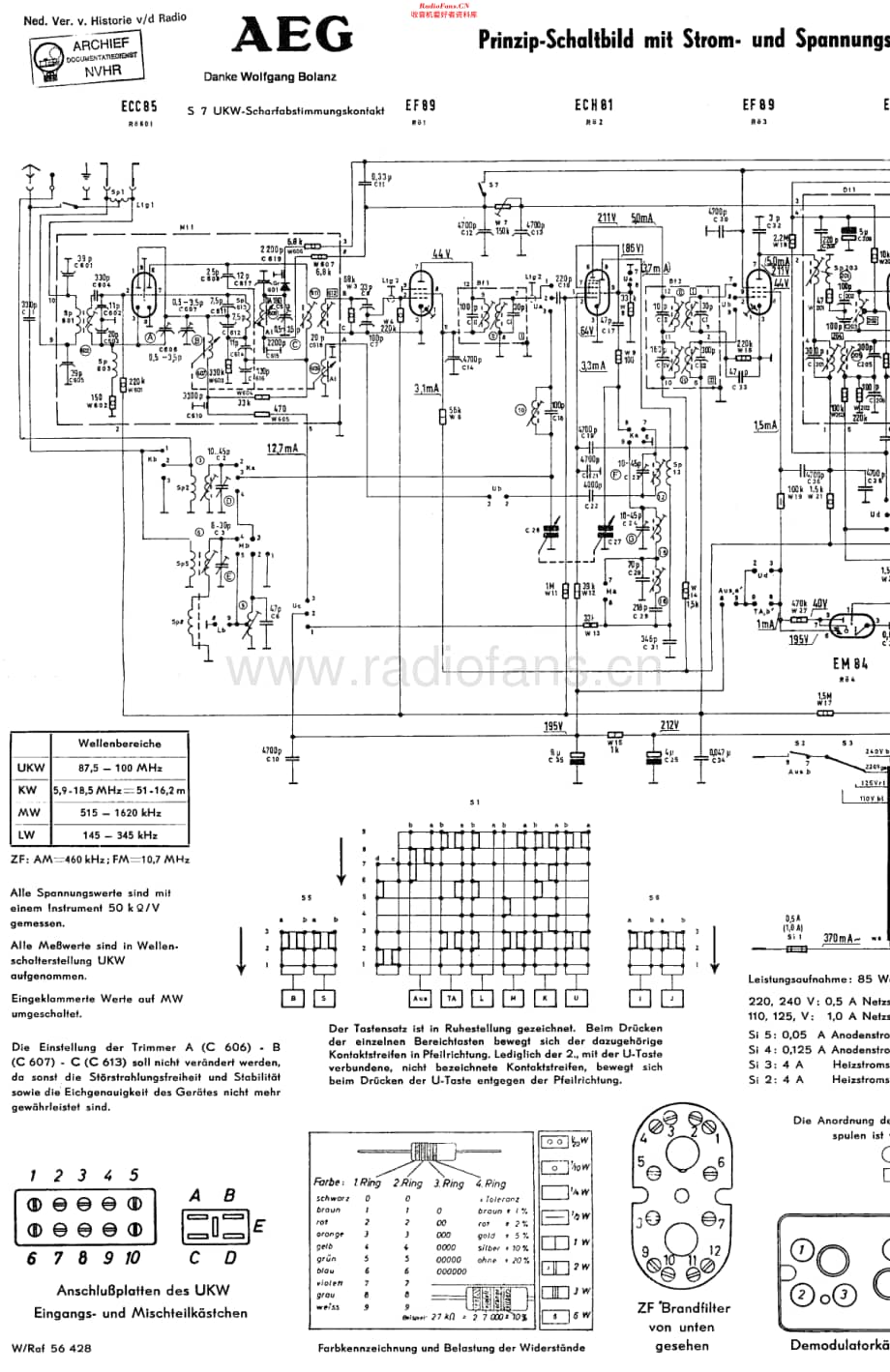 AEG_Tambour61维修电路原理图.pdf_第1页