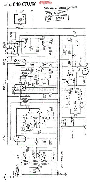 AEG_649GWK维修电路原理图.pdf