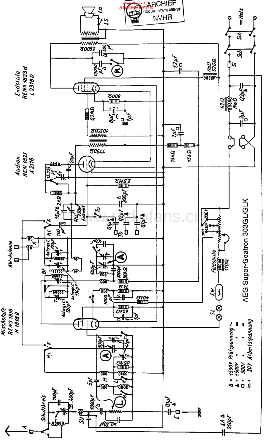 AEG_303GL维修电路原理图.pdf_第1页
