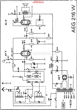 AEG_216W维修电路原理图.pdf