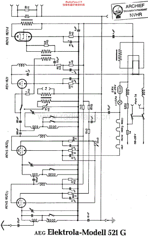 AEG_521G维修电路原理图.pdf