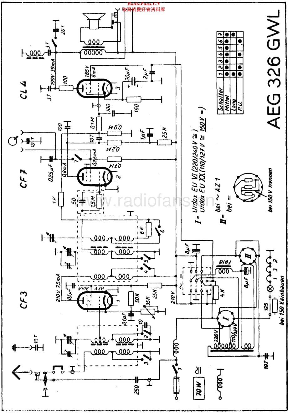AEG_326GW维修电路原理图.pdf_第1页