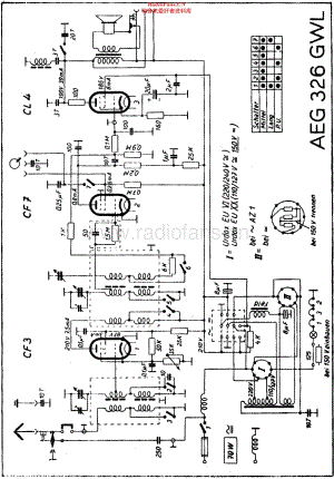 AEG_326GW维修电路原理图.pdf