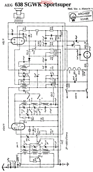 AEG_638GWKS维修电路原理图.pdf