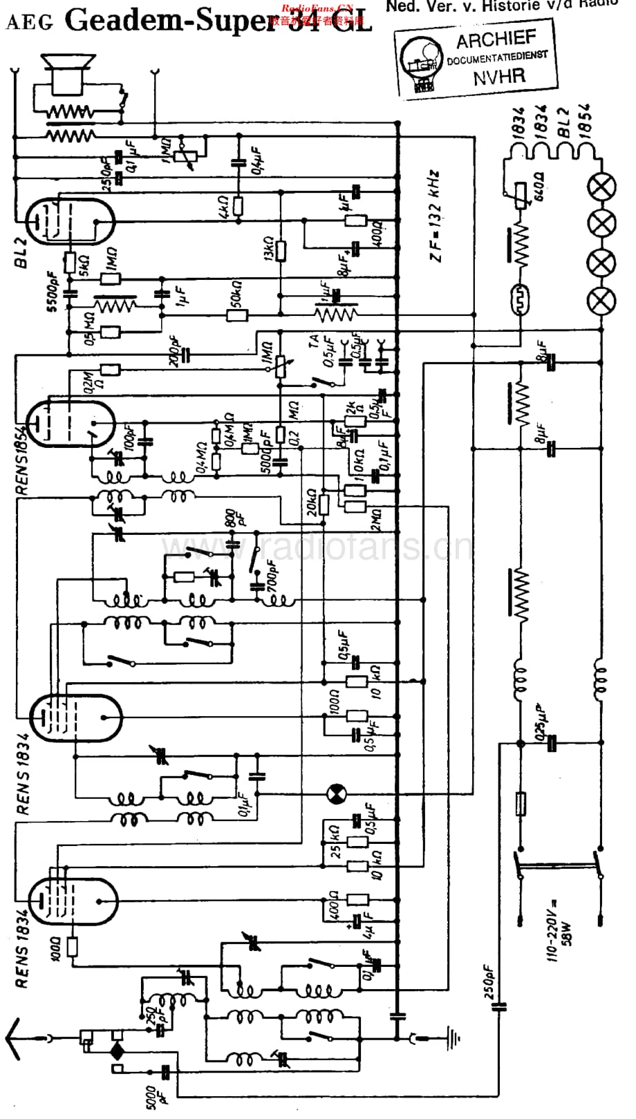 AEG_34GL维修电路原理图.pdf_第1页