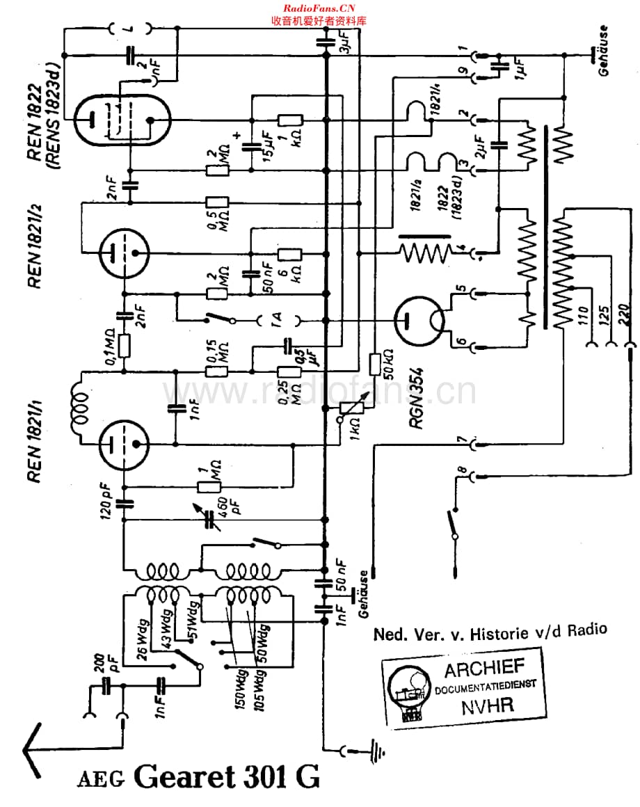 AEG_301GGearet维修电路原理图.pdf_第1页