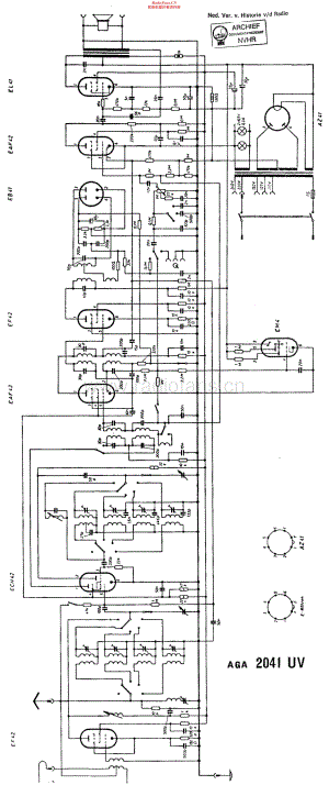 AGA_2041UV维修电路原理图.pdf