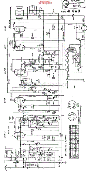 AEG_41GWU维修电路原理图.pdf