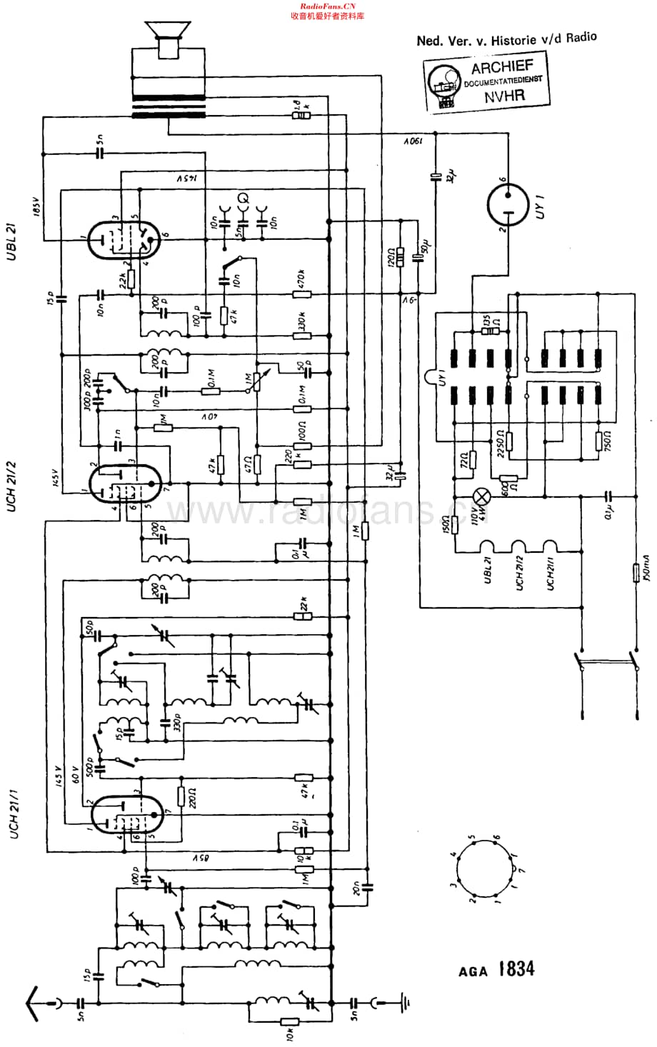 AGA_1834维修电路原理图.pdf_第1页