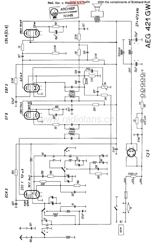 AEG_421GW维修电路原理图.pdf
