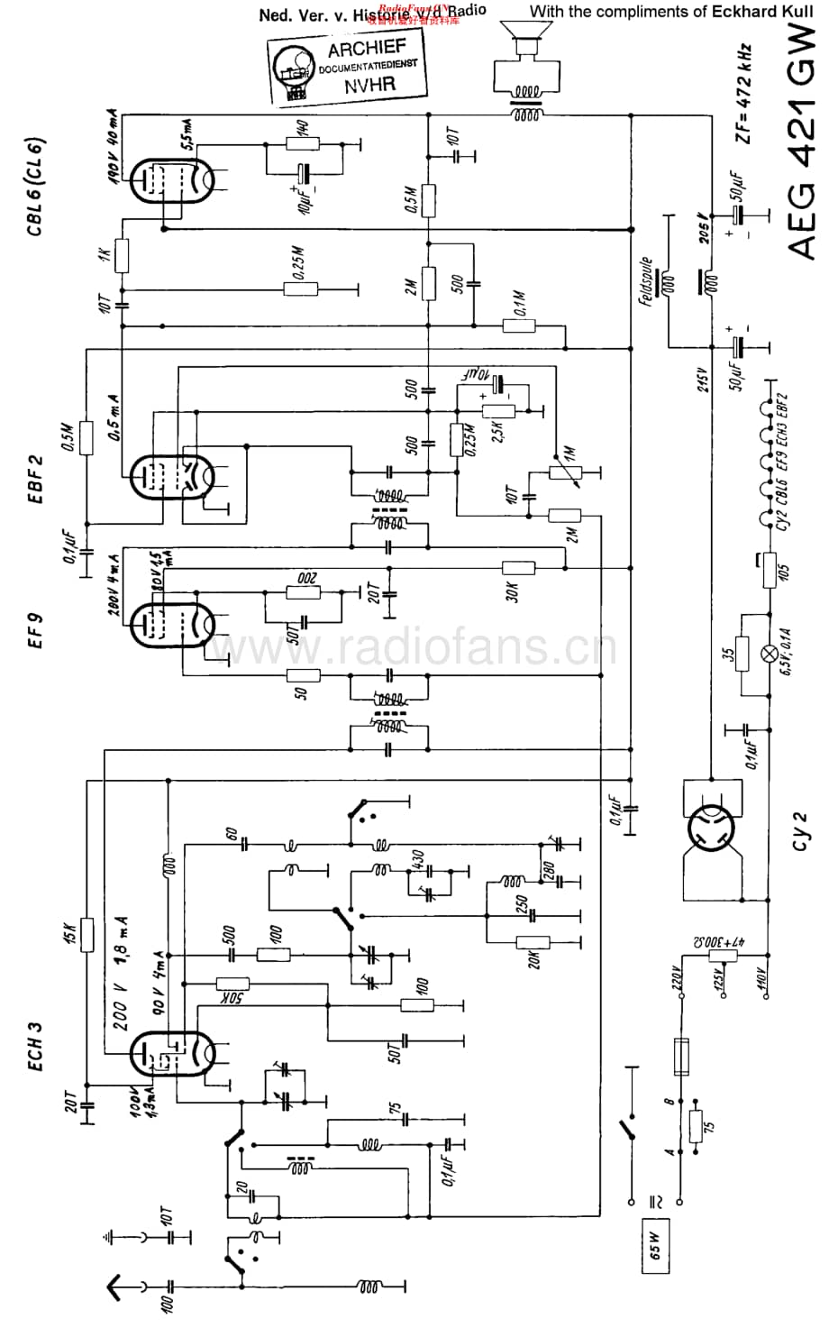 AEG_421GW维修电路原理图.pdf_第1页