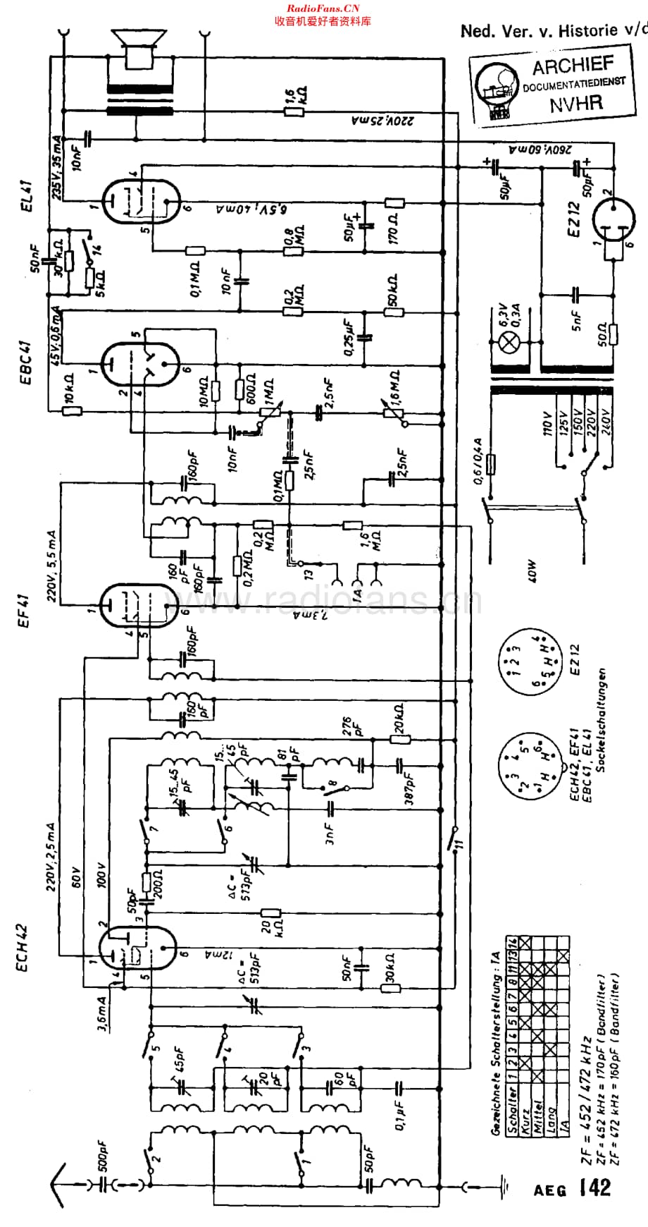 AEG_142维修电路原理图.pdf_第1页
