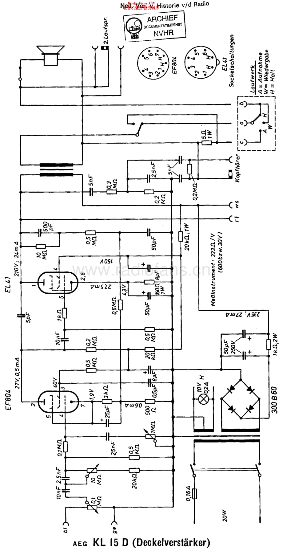 AEG_KL15D维修电路原理图.pdf_第1页