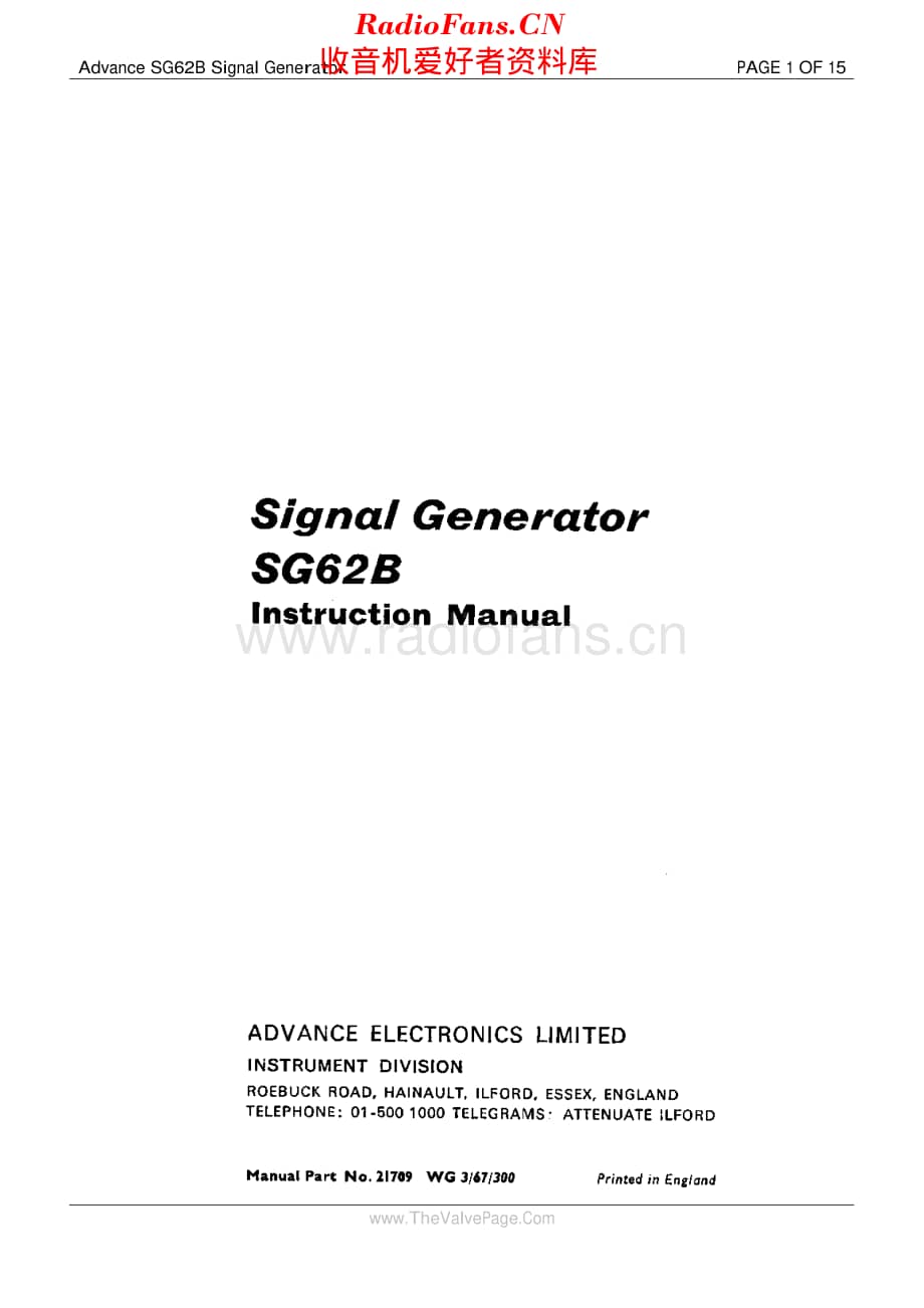 Advance_SG62B维修电路原理图.pdf_第1页