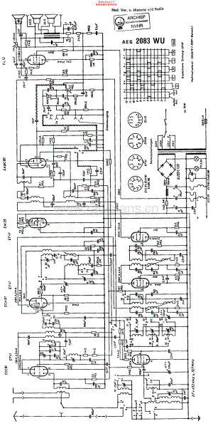 AEG_2083WU维修电路原理图.pdf
