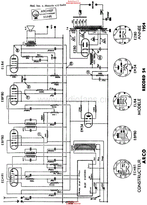 Arco_Record54维修电路原理图.pdf