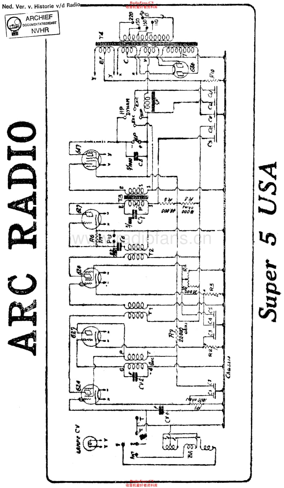 Arc_Super5维修电路原理图.pdf_第1页