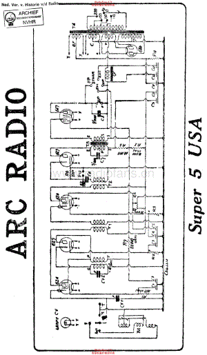 Arc_Super5维修电路原理图.pdf