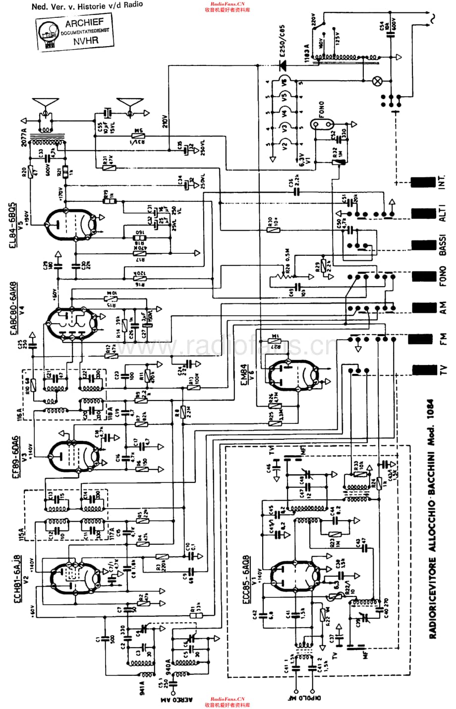AllocchioBacchini_1084维修电路原理图.pdf_第1页