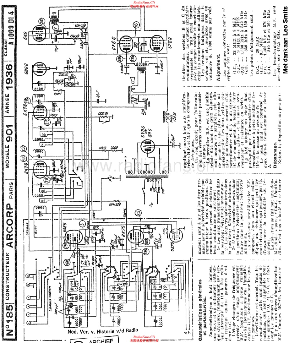 Arcorp_901维修电路原理图.pdf_第1页