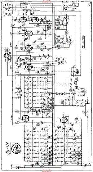 Arako_SU115维修电路原理图.pdf