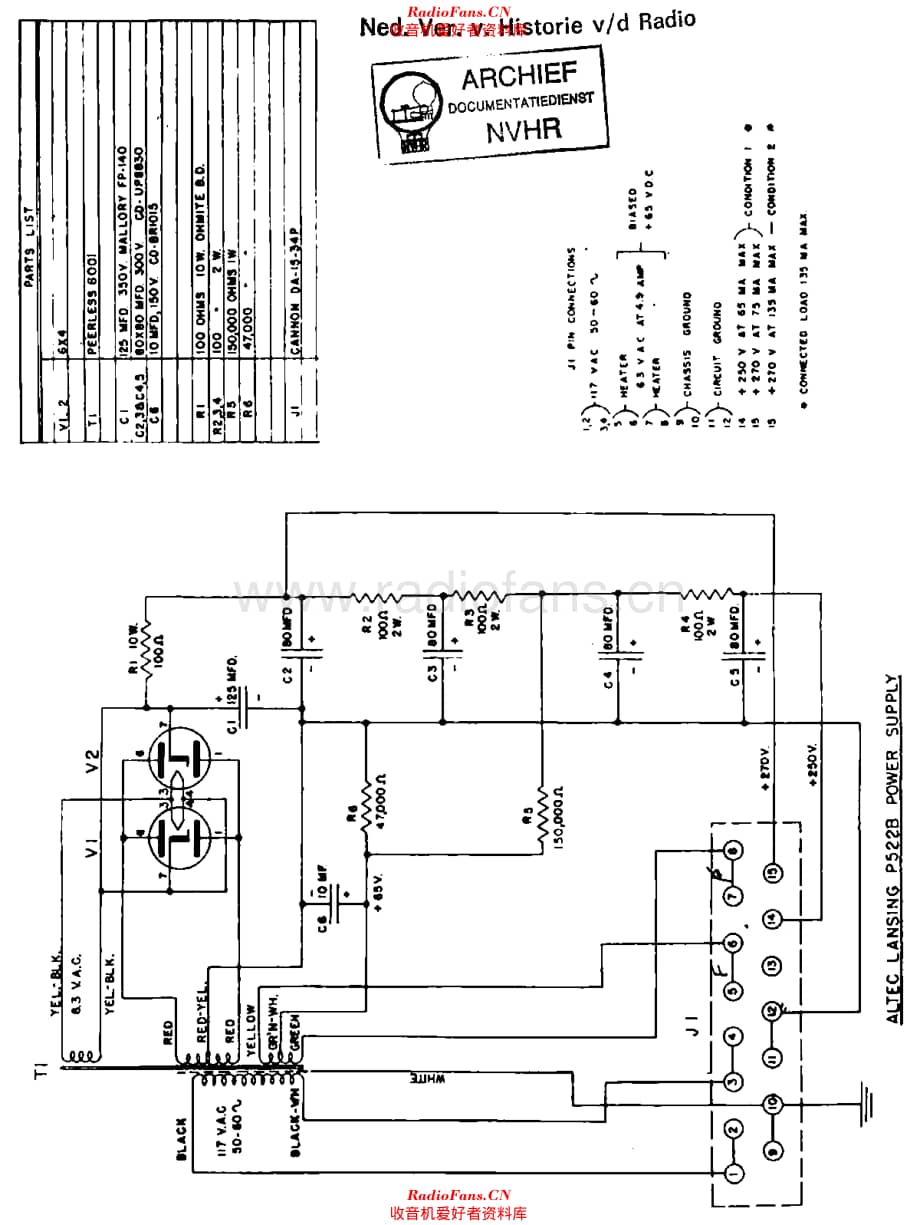 Altec_P522B维修电路原理图.pdf_第1页