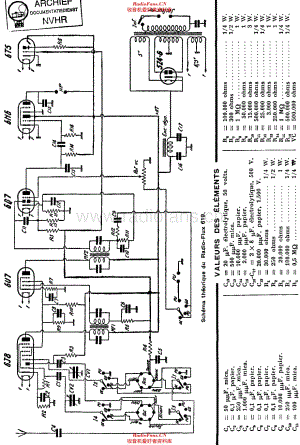 Arc_619维修电路原理图.pdf